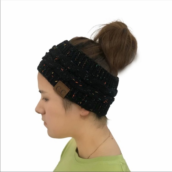 Knit ear warmer head bands in 4 different colors - Picture 3 of 7
